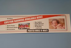CUSTOM BANNERS!